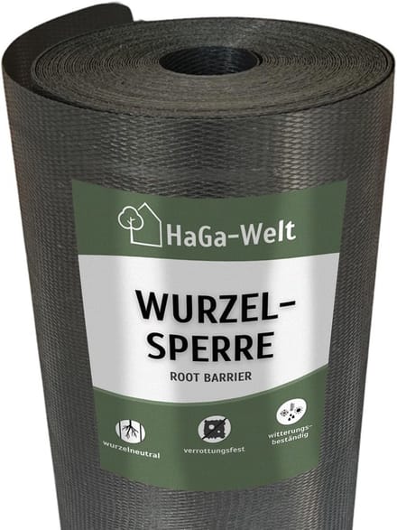 Robuuste Wortelbegrenzer voor Tuin en Gazon - 60 cm Breed Bamboewortelblok