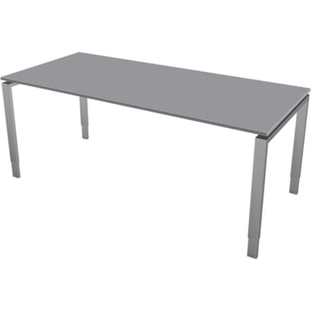 Eettafel Beta 180cm grijs hoogte verstelbaar
