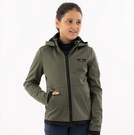 BR Softshell Jas Flora Kids Beetle - 140