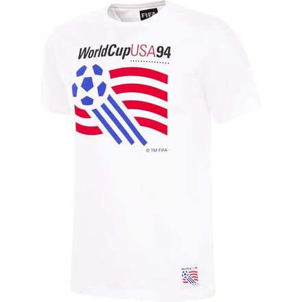 COPA - USA 1994 WK Emblem T-Shirt - Heren - Wit - S