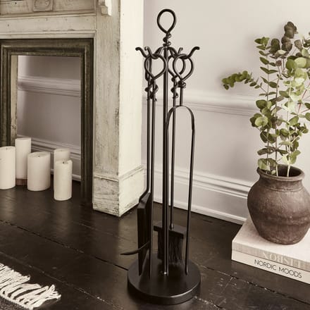 LOBERON Haardset Tetbury zwart