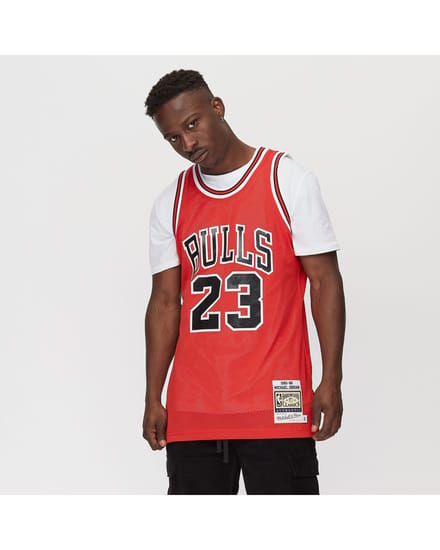 NBA Authentic Jersey Chicago Bulls 1985-86 Michael Jordan #23