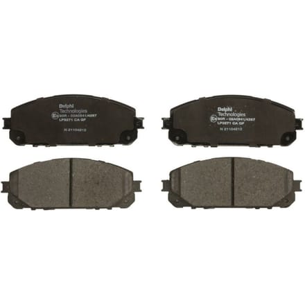 Remblokset DELPHI LP3271, voor