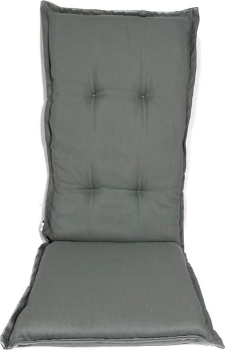 Madison Tuinstoelkussen hoge rug 50x123 cm Le sud motive grey