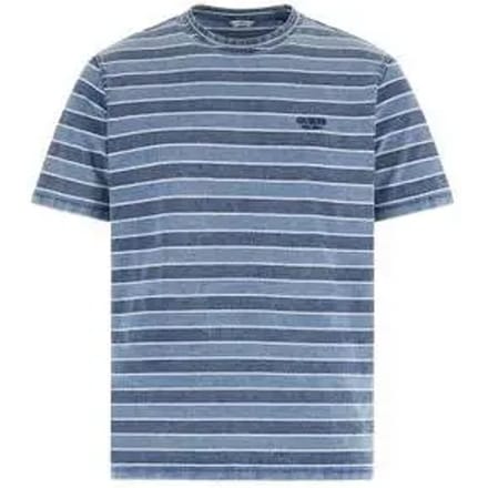 Guess Gestreept marineblauw T-shirt