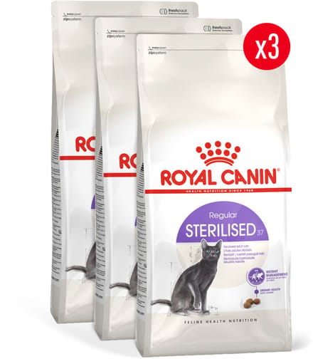 Royal Canin Sterilised 37 - 3 x 4 kg