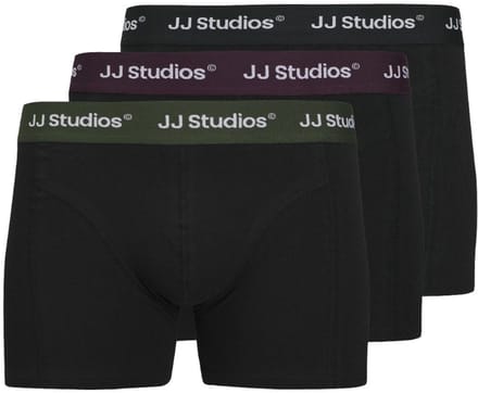 JACK&JONES - JACSOHO SOLID TRUNKS 3 PACK NOOS - Heren - Onderbroeken