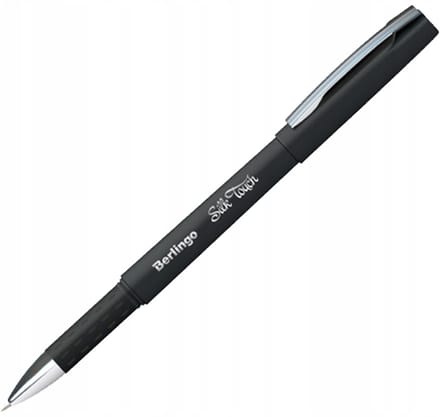 Berlingo Gelpen Zwart Silk Touch 0,5mm - Vloeiend Schrijven
