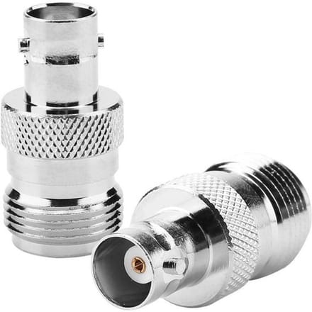 Dailygoody - Akozon Type N naar BNC-adapter - Coaxiale adapter - Set