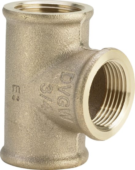 Viega t stuk 3/8 x 3/8 x 3/8 bi. brons