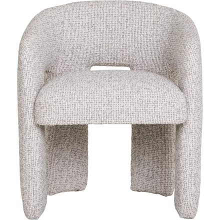 Eetkamerstoel Naturel - Polyester - 66x59x78 cm - Eetkamerstoel Monroe - House Nordic