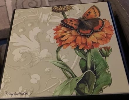 Marjolein Bastin Nature's Journey muurdecoratie Goudsbloem