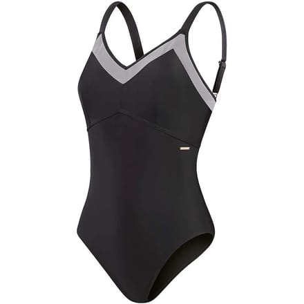 Dames zwempak uit 1 stuk Speedo Eco Mesh Detail 1p Bla
