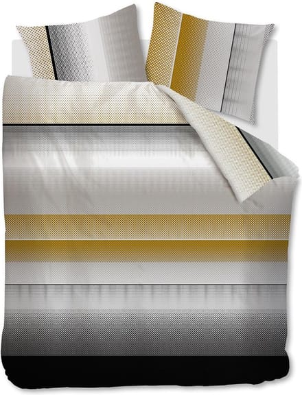Beddinghouse Lenox dekbedovertrek - Eenpersoons - 140x200/220 - Grijs