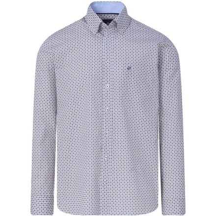Campbell Casual overhemd met lange mouwen