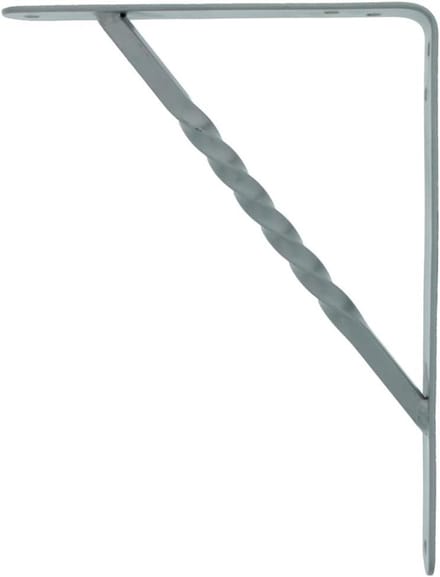Wandplankbeugel - Plankdrager Steun - Planken Ophangen - Stevig Staal - 150x125 mm - Metaalgrijs