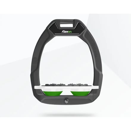 Platte Ultra Grip Veiligheidsstijgbeugels Anthraciet/Wit/Groen Flex-On Safe-On