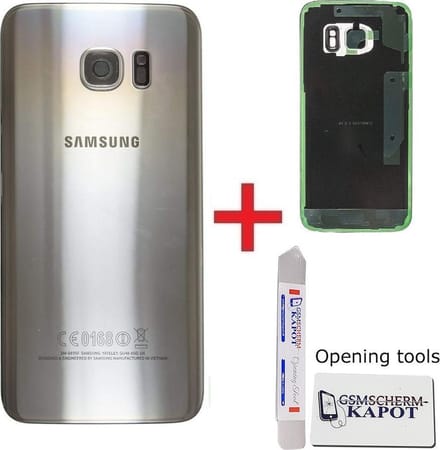Achterkant Cover Samsung Galaxy S7 – Premium – Zilver