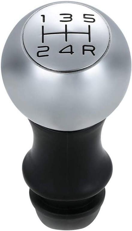 Chroom Versnellingspookknop Adapter voor Handmatige 5-Speed Transmissie