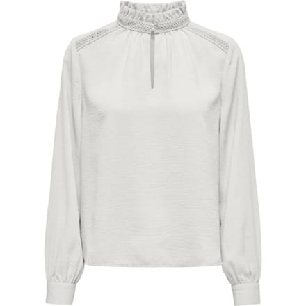 Jacqueline de Yong Rachel life l/s v-neck lace top