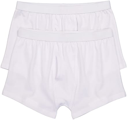 Men Plus - Heren - Heupbroek FLEXLASTIC® buikfit set van 2 onderbroek - Sneeuwwit - Maat 3XL
