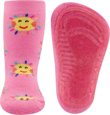 Antislipsokken Roze met Zonnetjes - 21/22