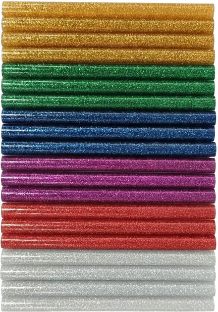 Colorations - Glitter Lijmpatronen - 20st.