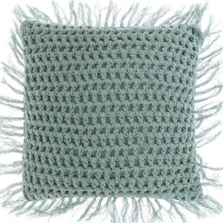 Unique Living - Kussen Tufo 45x45cm Surf Blue