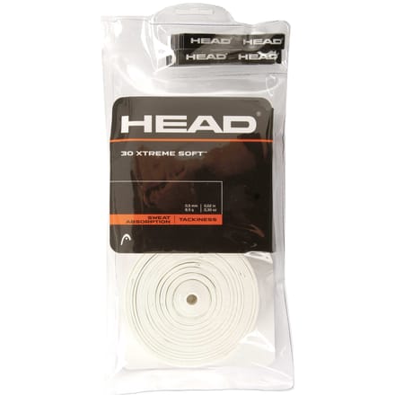 HEAD Overgrip Xtreme Soft Wit 30 stuks