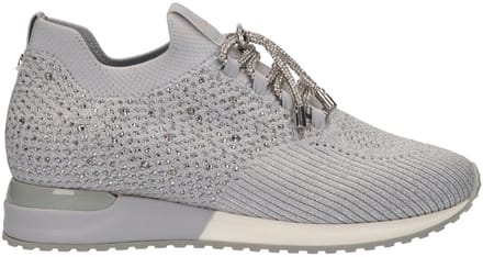 La Strada Sneaker Grijs Knitted - Damesschoenen - Maat - 40