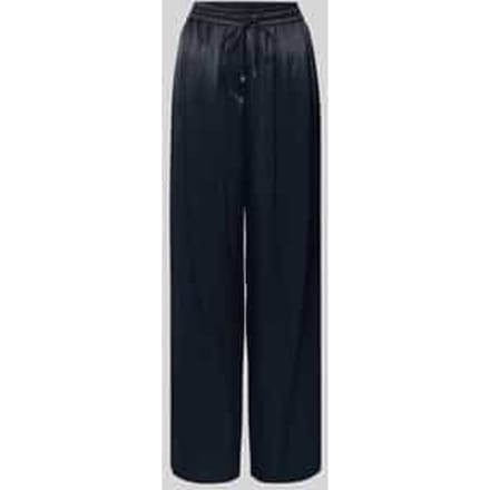 Wide leg broek van pure viscose model 'TAVATI'