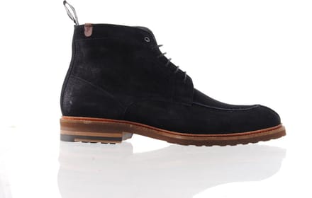 FLORIS VAN BOMMEL heren veterschoen SFM-50118-41-01 - blauw - maat 43
