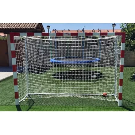 Set 4mm Futsal/Handbal Schokdempers Gordijnen Premium Line Wit