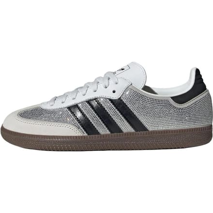 adidas Samba OG Crystal White Strass Dames Sneakers Zilver-Metallic IH9055 41⅓ gray