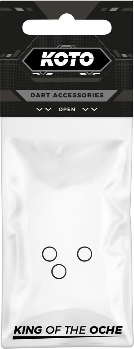 KOTO Aluminium Flight Lock Rings Black