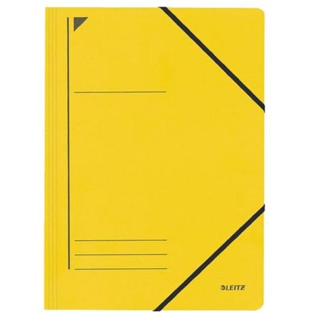 LEITZ® hoekmap, DIN A4, elastische sluiting, geel