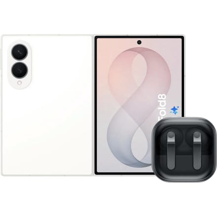 Samsung Galaxy Z Fold 8 512GB Wit 5G + Samsung Galaxy Buds4 Pro Zwart