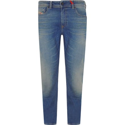Diesel 1979 Sleenker Blauwe Denim Jeans