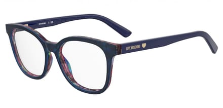 Moschino Love MOL655 Blue 53/16/140 WOMAN Brilmonturen
