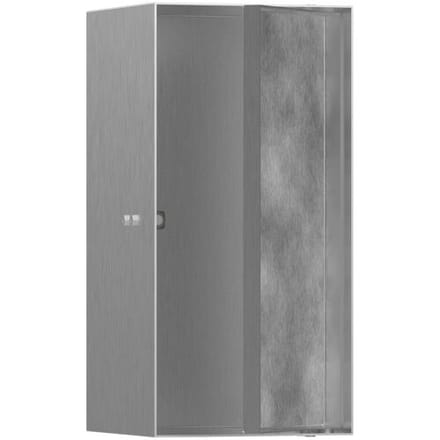 Hansgrohe XtraStoris Rock wall niche installation box with tileable door 15 x 14x 30 cm 56088800