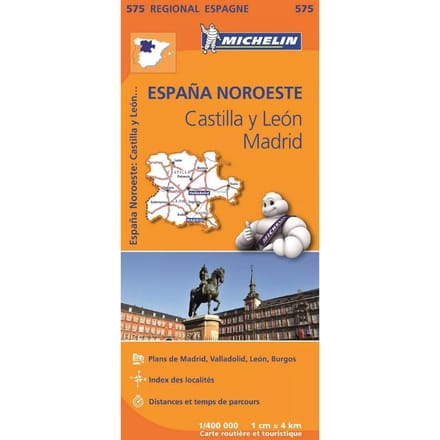 Michelin wegenkaart Regional 575 Spanje noord-west