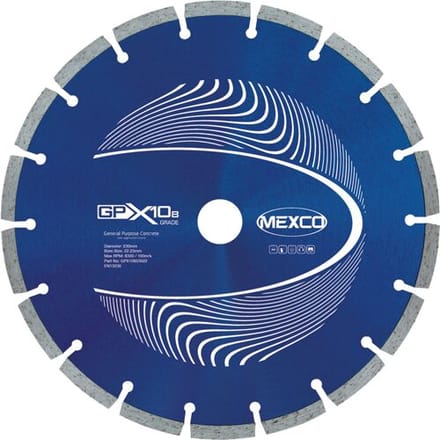 Mexco diamantschijf universeel 230x22,2x2,0mm