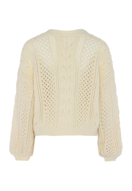 Faina Vest Dames wolwit