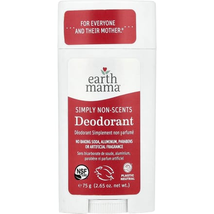 Déodorant, Sans Parfum, 75G(2.65Oz) white