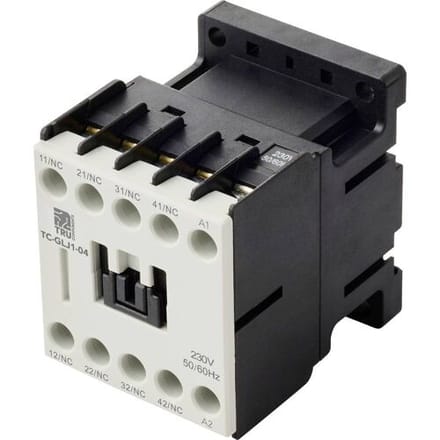TRU COMPONENTS TC-GYJ1-04-230VAC Hulpbeveiliging 4x NC 230 V/AC 10 A 1 stuk(s)