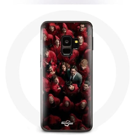 Coque pour Samsung S9 plus La casa de papel affiche