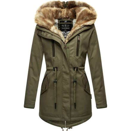 Navahoo Dames Winterjas Diamond – Warm, Elegant & Teddyfleece Voering