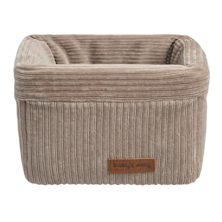 Baby's Only Commodemandje - Opbergmandje - Commode organizer - Babykamer accessoires Sense - Clay