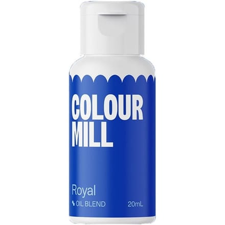 Colour Mill Oil Blend Voedingskleurstof op Oliebasis - Royal - 20ml