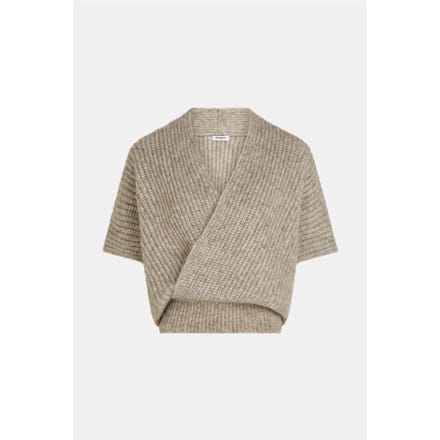 Penn & Ink W26c396 60m penn en ink jumper brown mel.